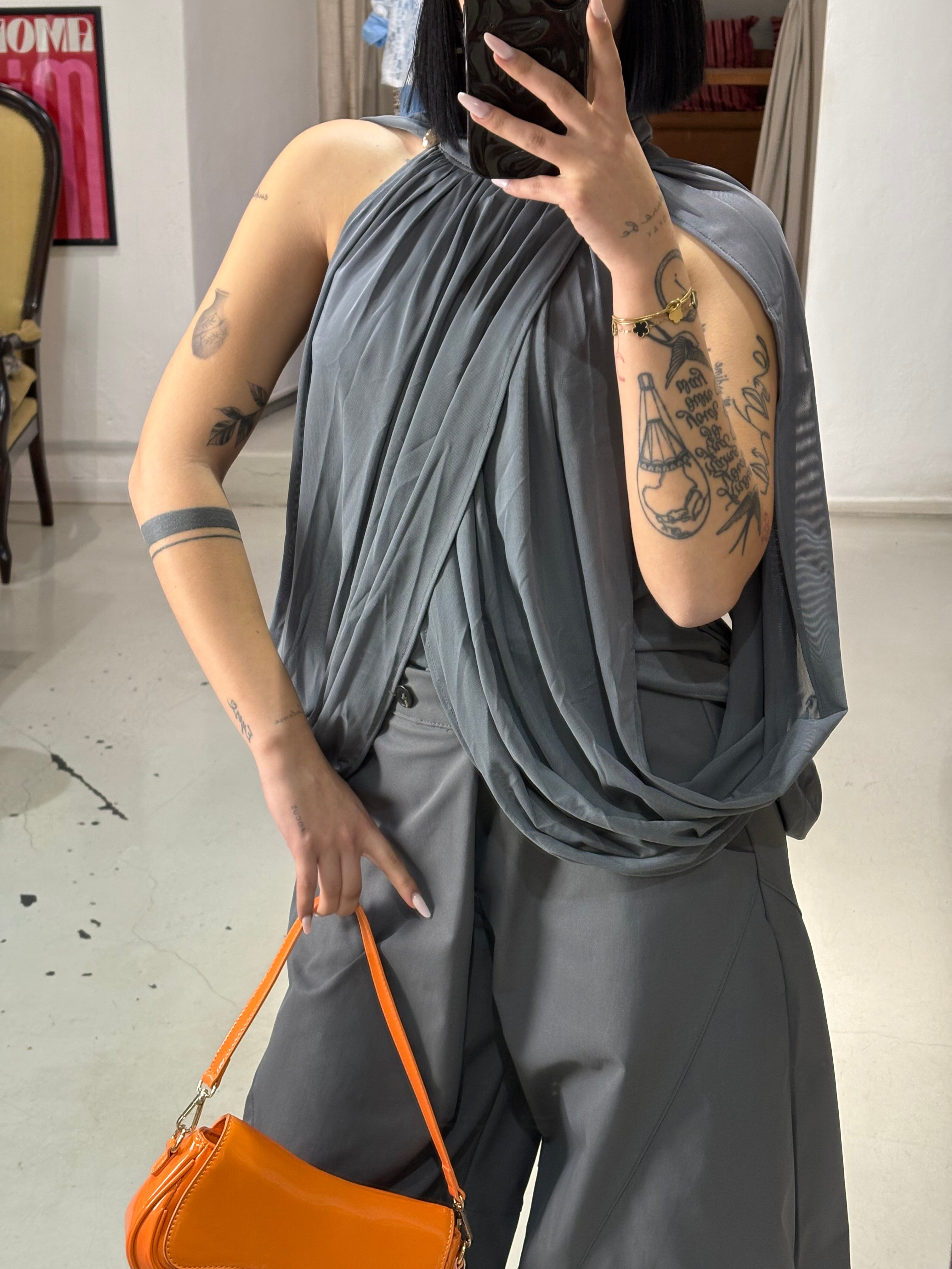 Blusa top RODA