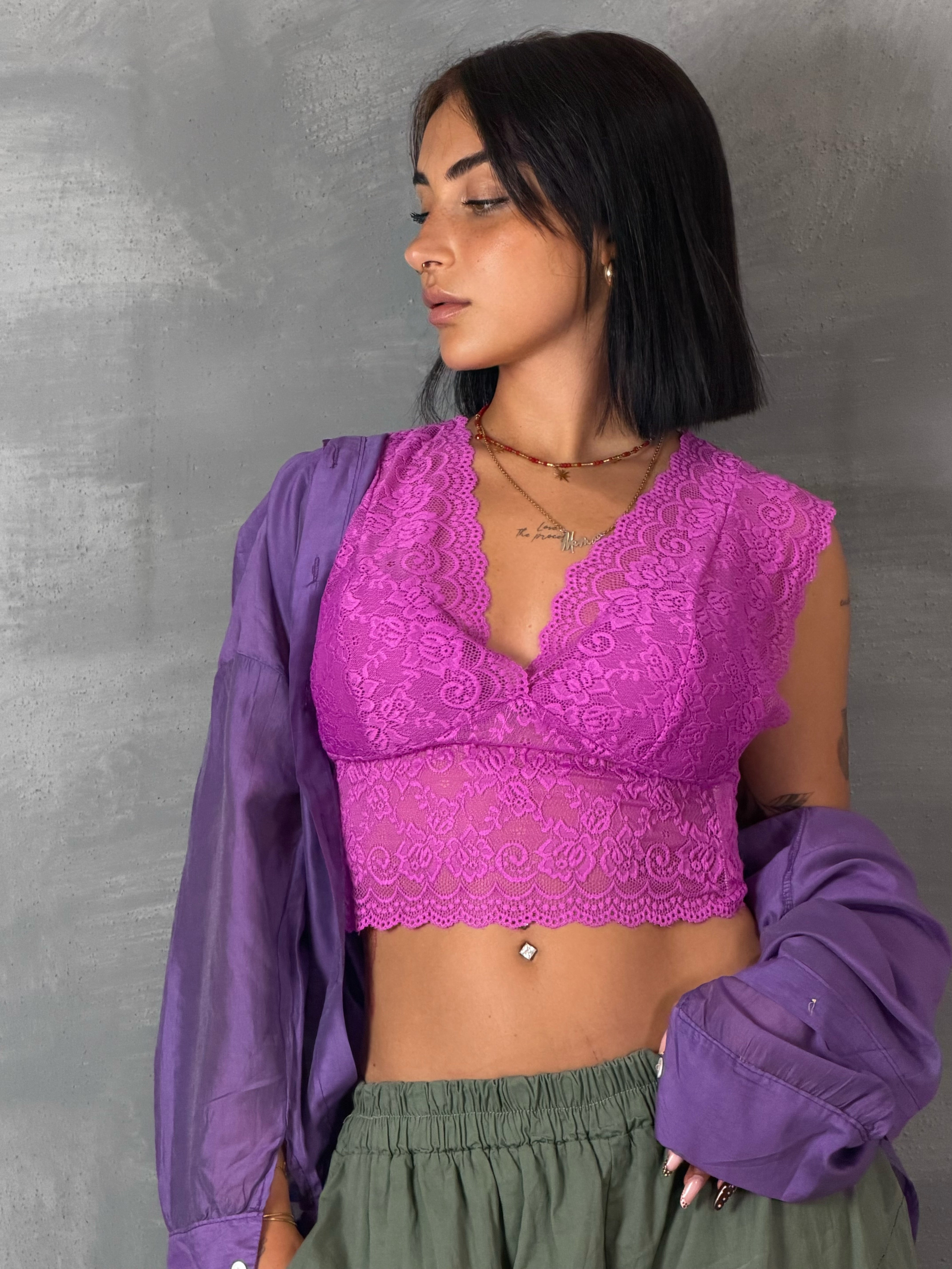 Bralette YAMI  bouganville