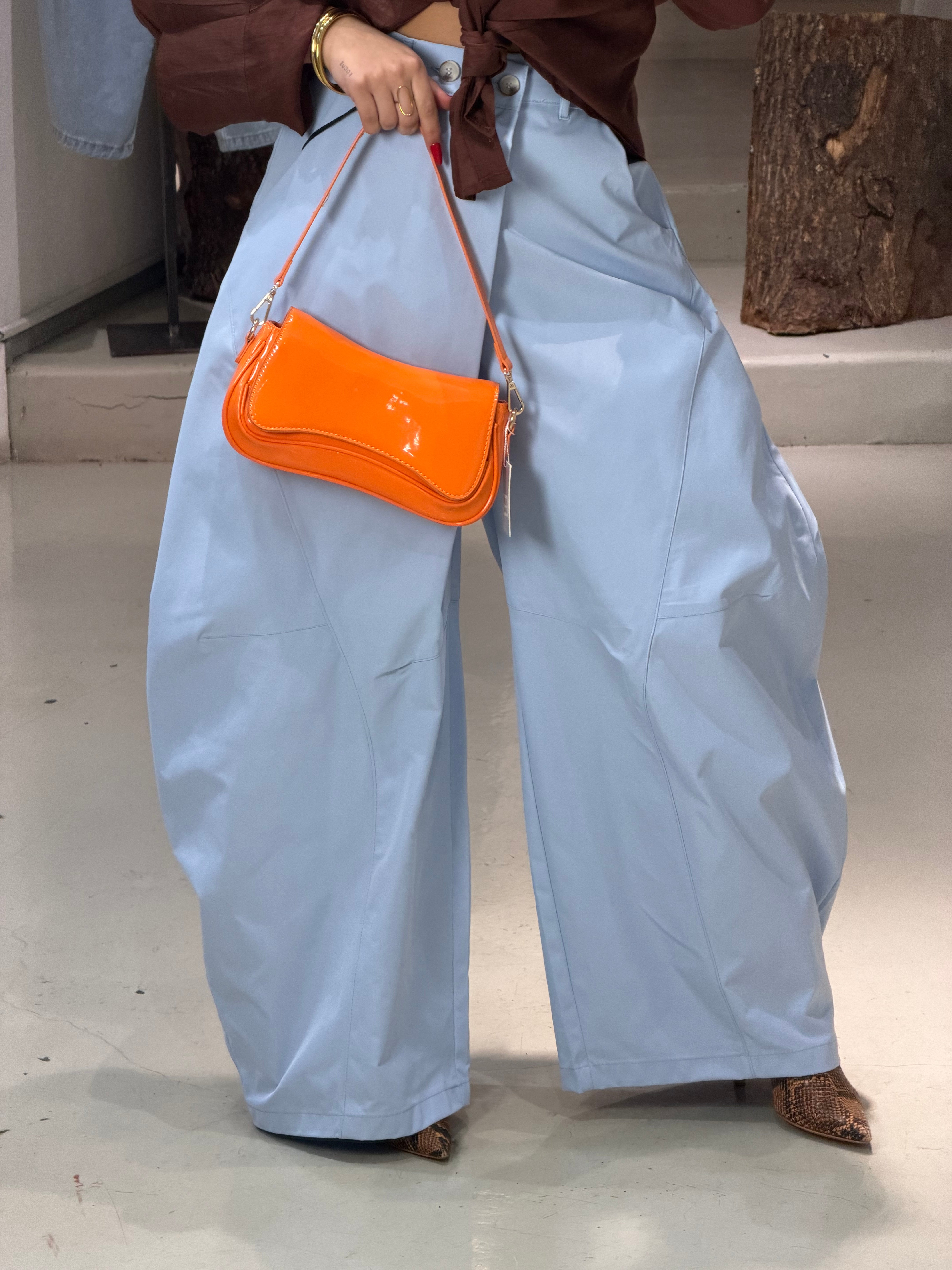 Pantalone over DRIFT  celeste
