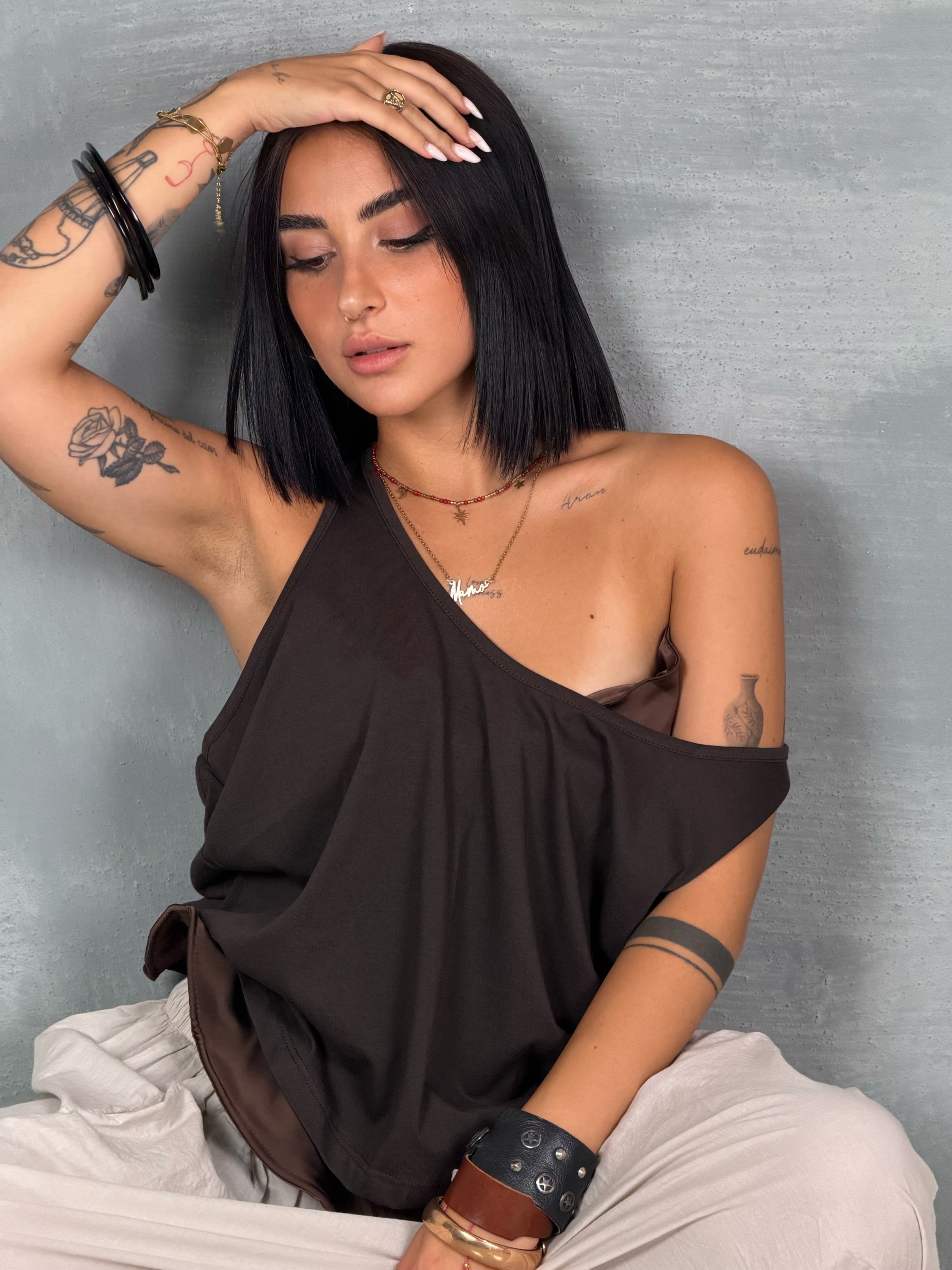 Canotta over BOILLA brown