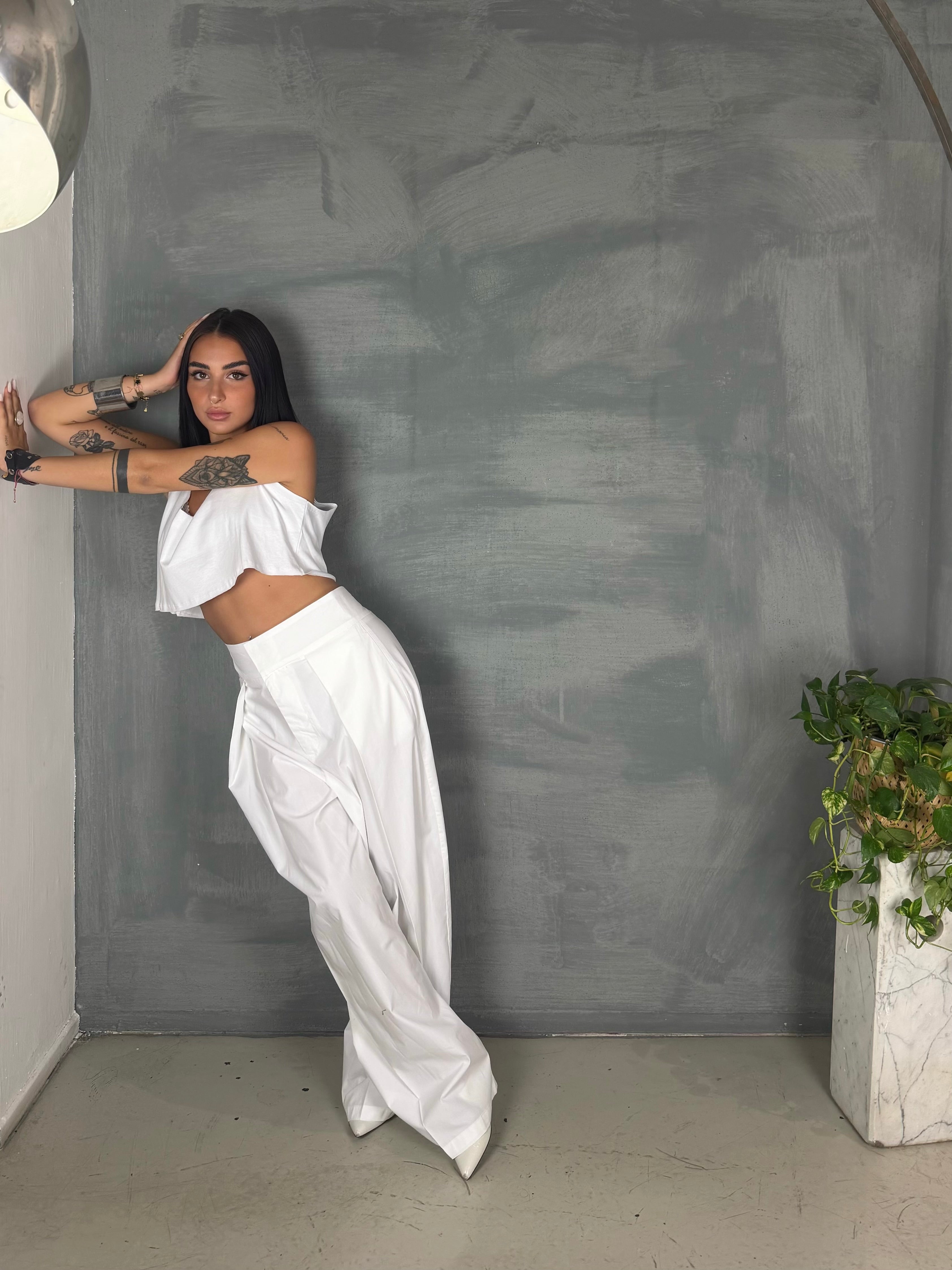 Pantalone VINCY white