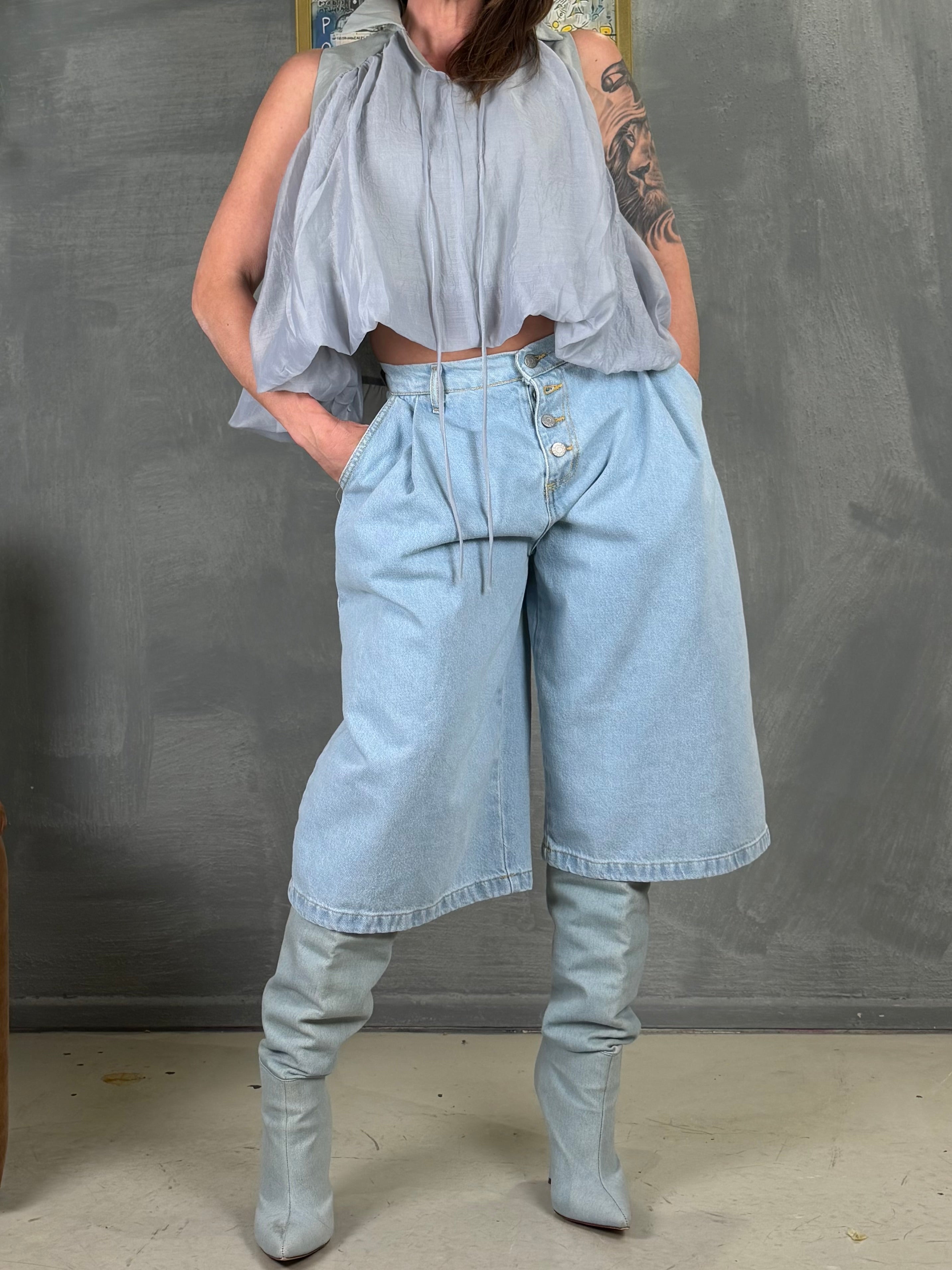 Blusa Giromanica MIRALA polvere