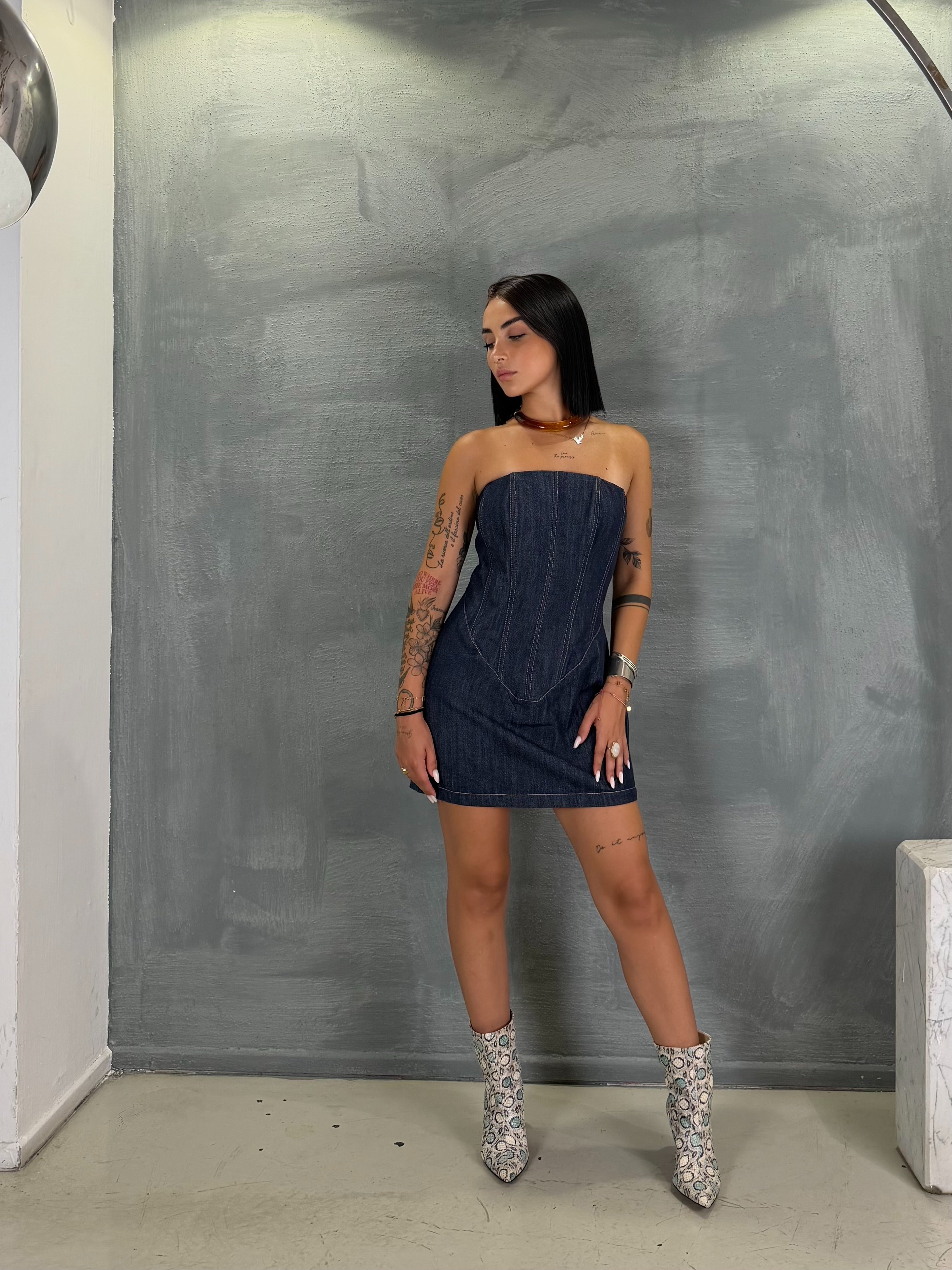 Mini abito  ZURI DENIM