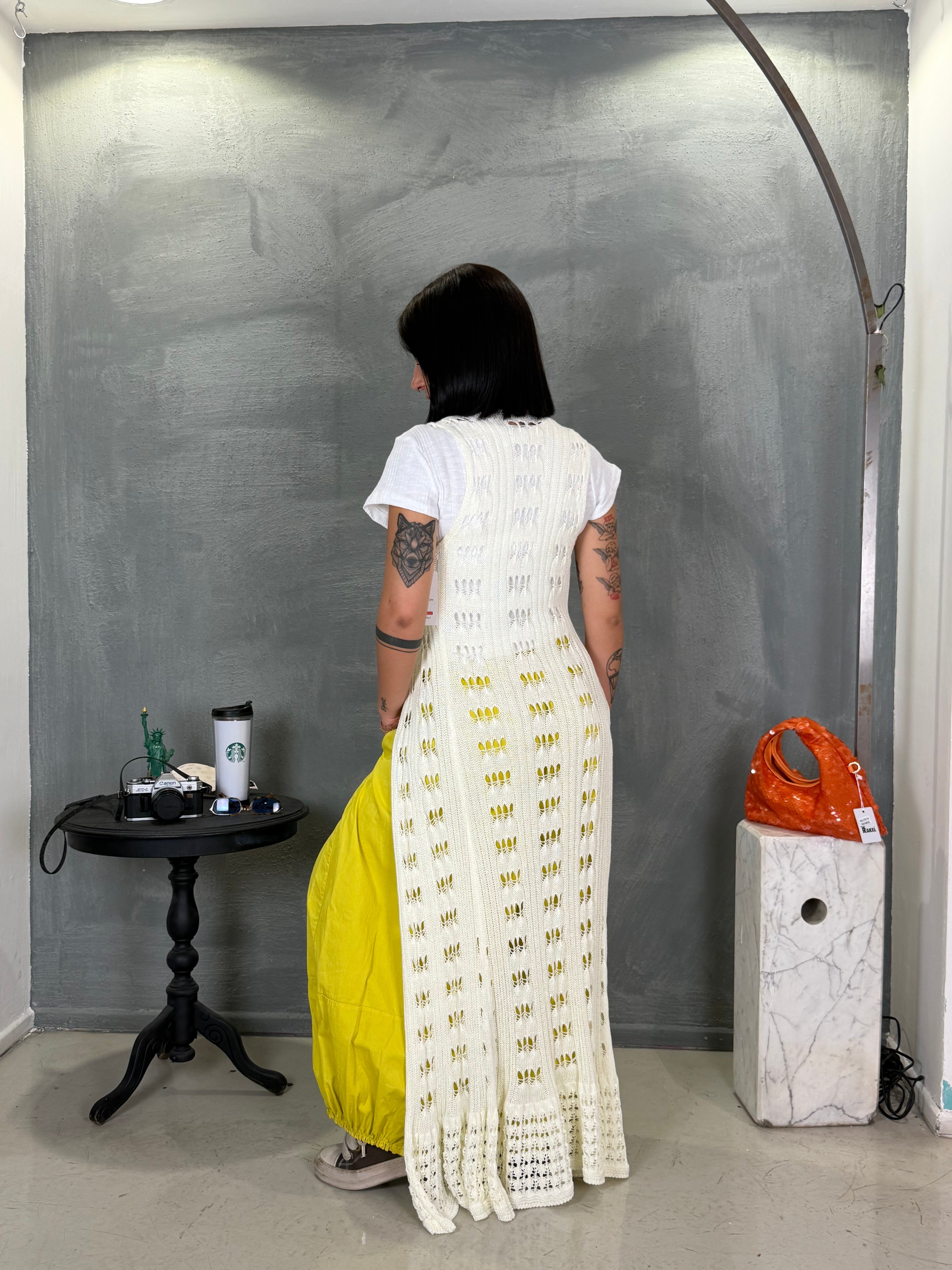Maxi gilet COCHE Butter